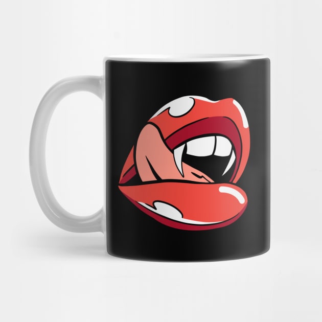 Vampire Lips by MZeeDesigns